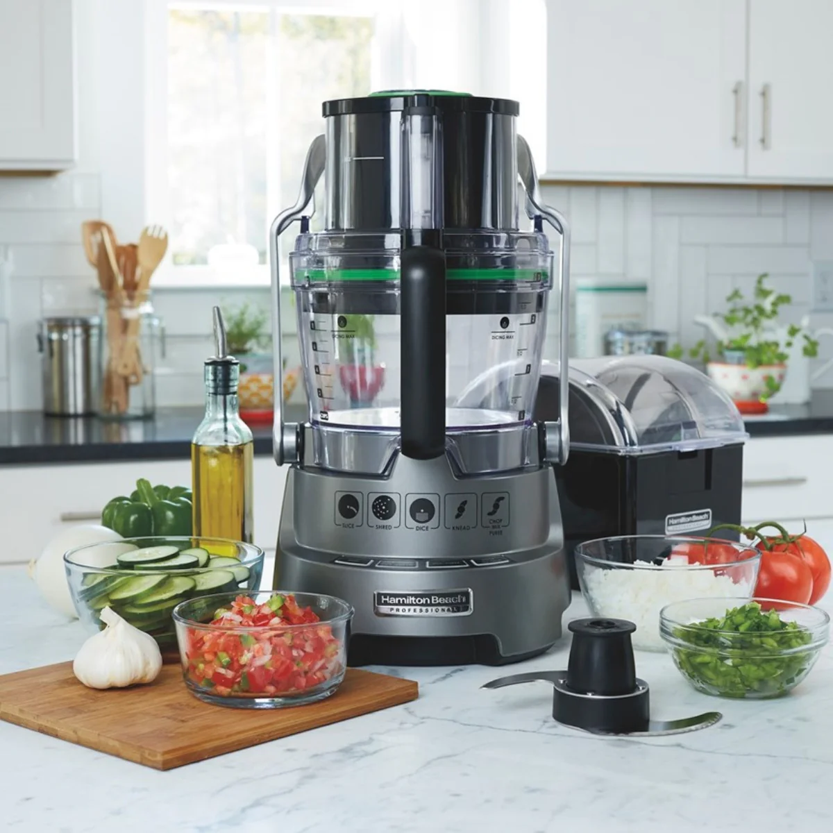 Hamilton Beach Professional 14-Cup Dicing Food Processor - Image 3