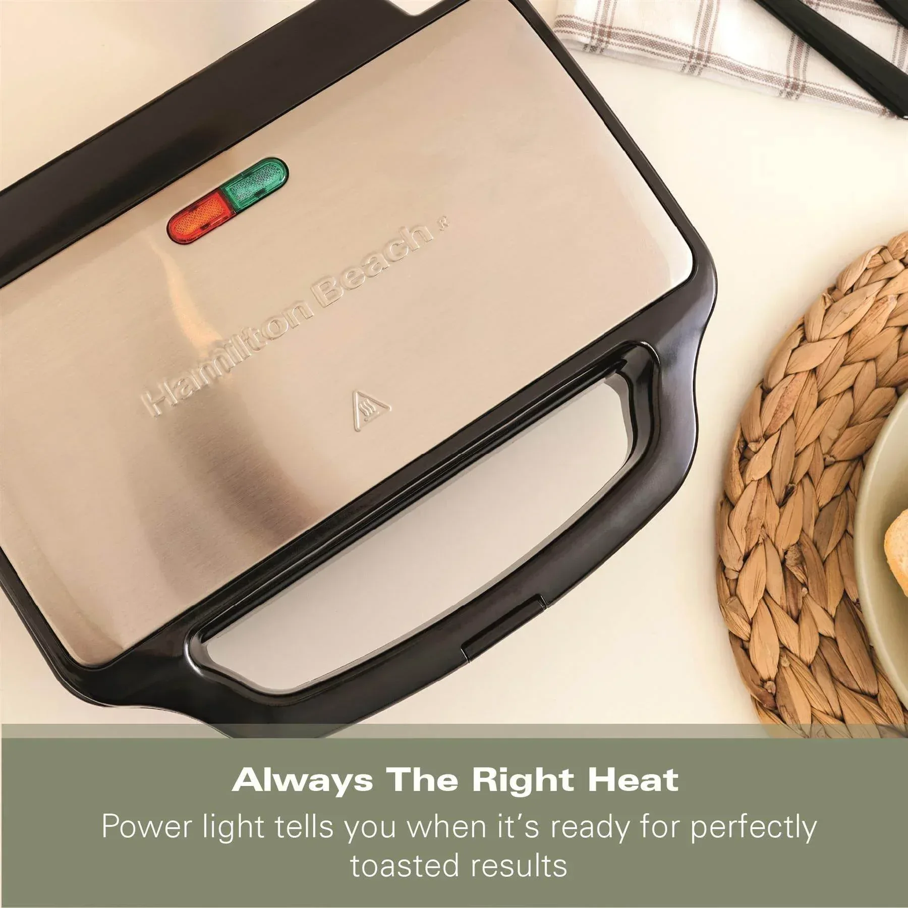 Hamilton Beach 2 Slice Deep Fill Sandwich Toaster - Image 6