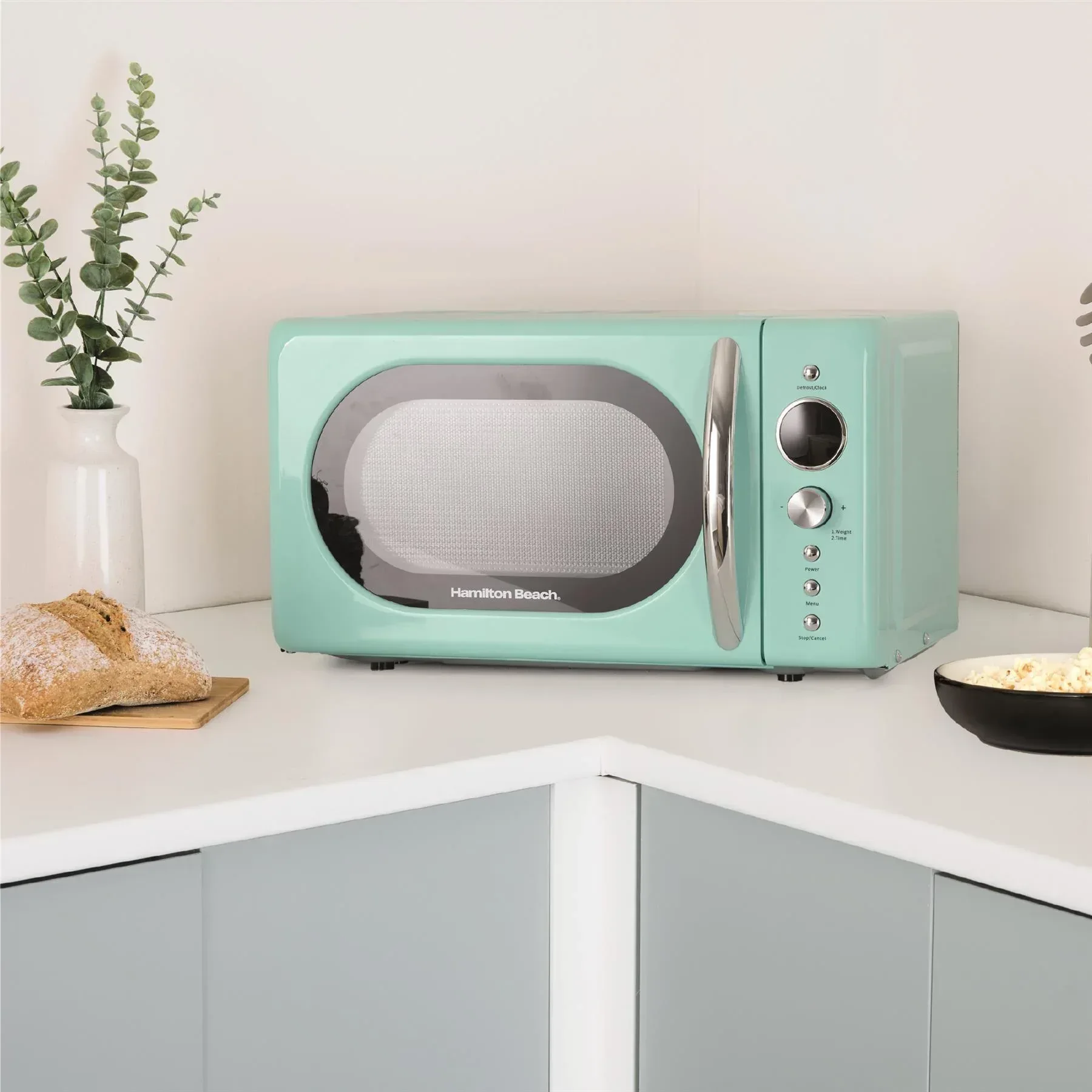 Hamilton Beach 20L Retro Mint Microwave - Image 10