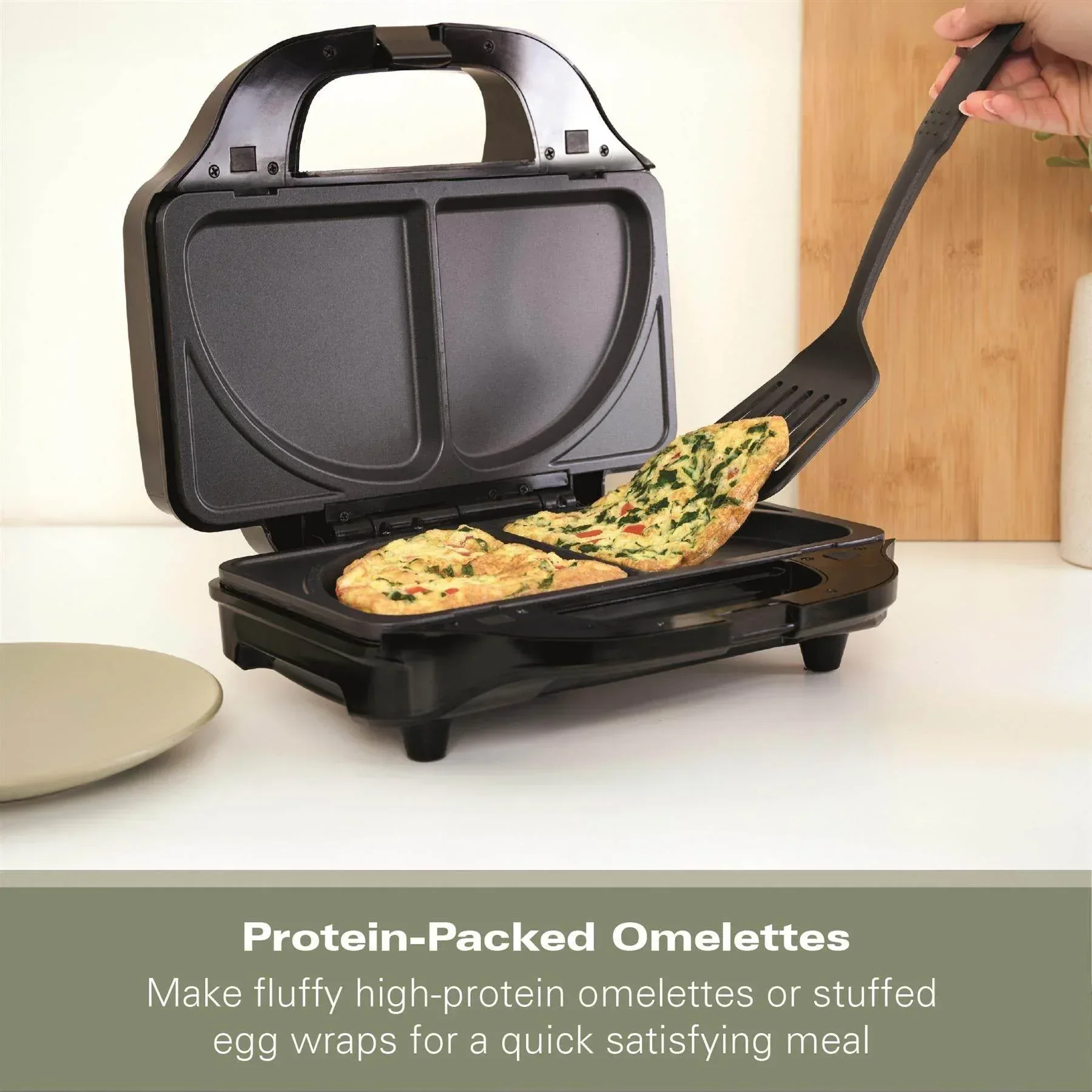 Hamilton Beach 4-in-1 Deep Fill Sandwich Toaster - Image 8