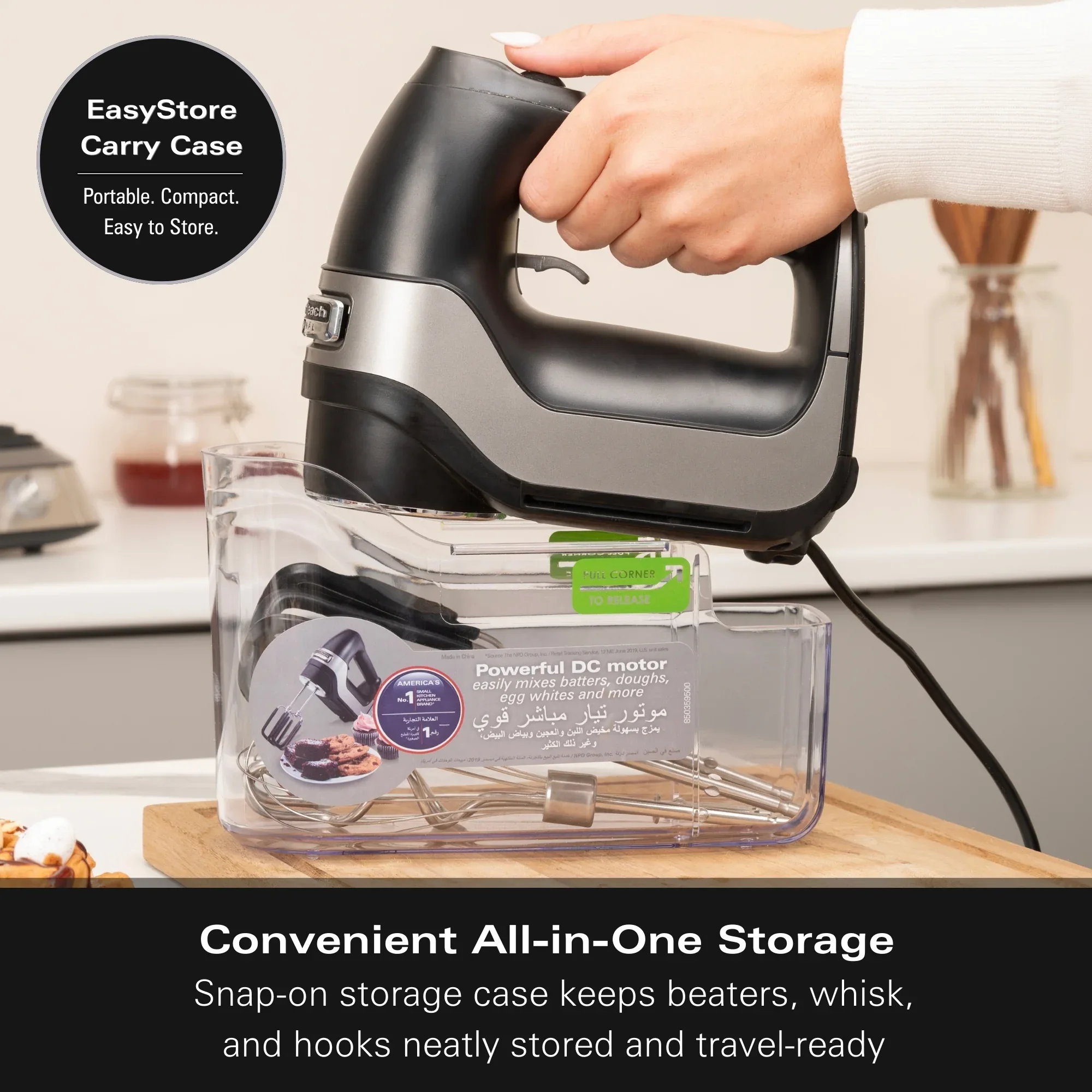 Hamilton Beach Professional 7-Speed Digital Electric Hand Mixer - Image 10
