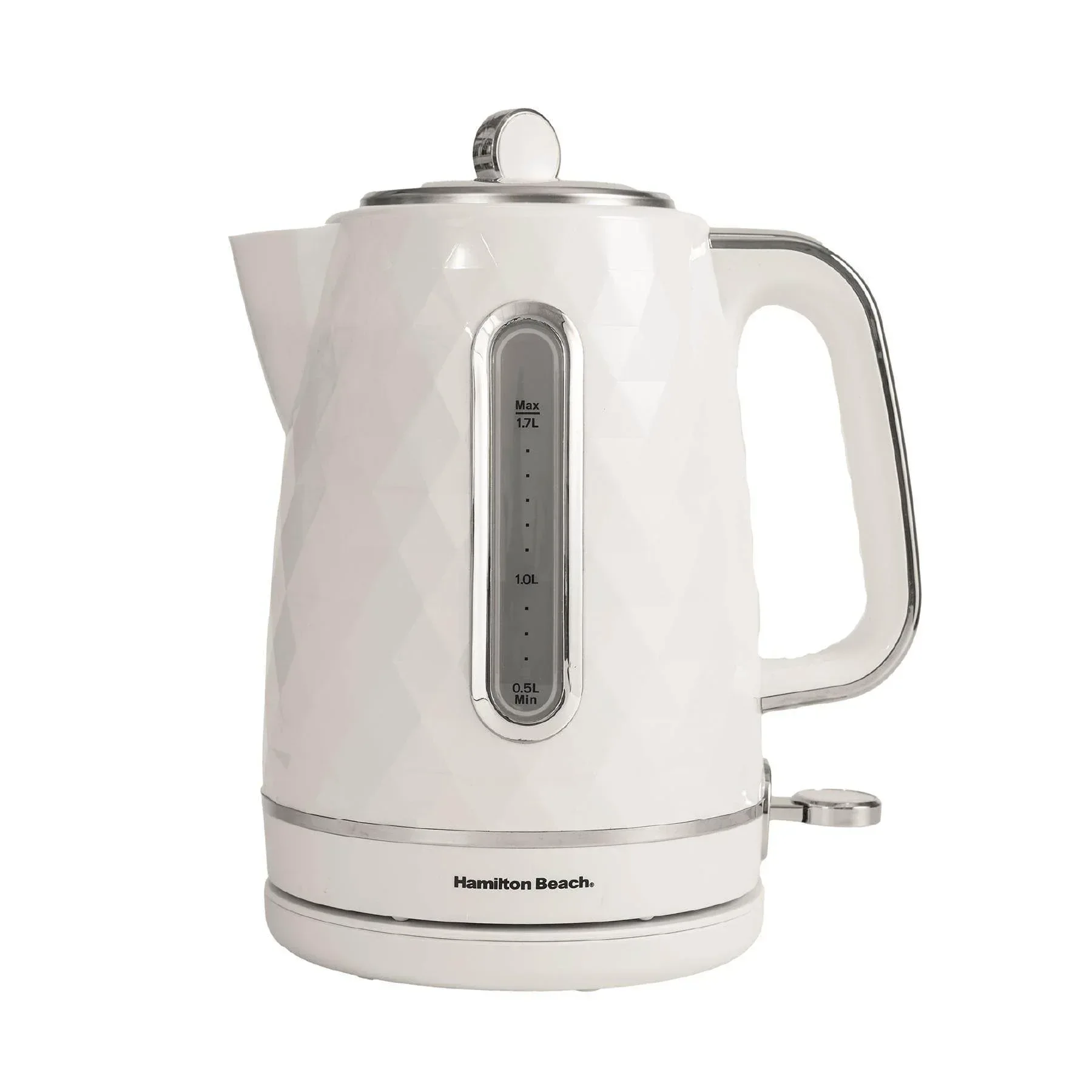 Hamilton Beach Diamond 1.7L Kettle - White