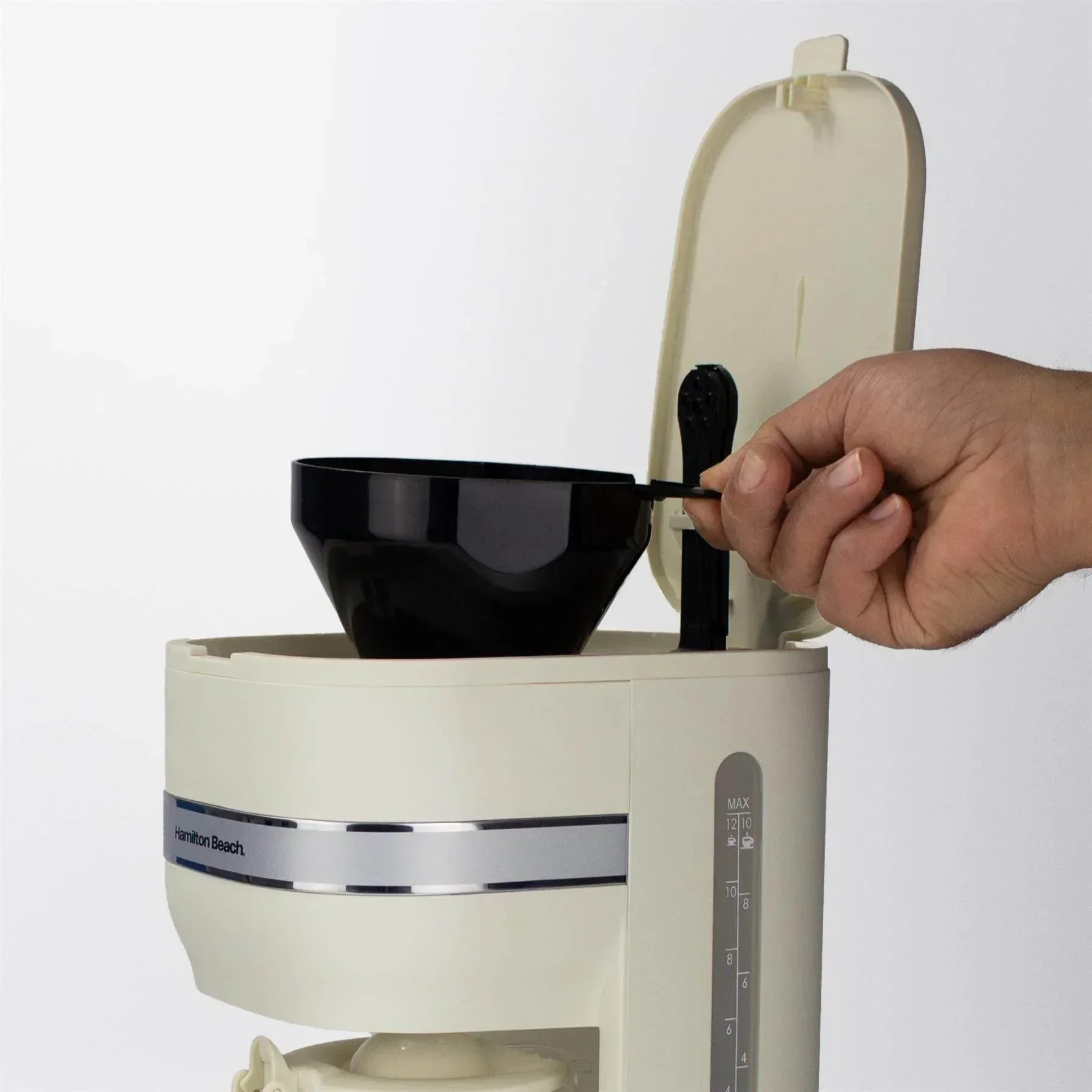 Hamilton Beach Ella 1.5L Filter Coffee Machine - Matte Latte - Image 8
