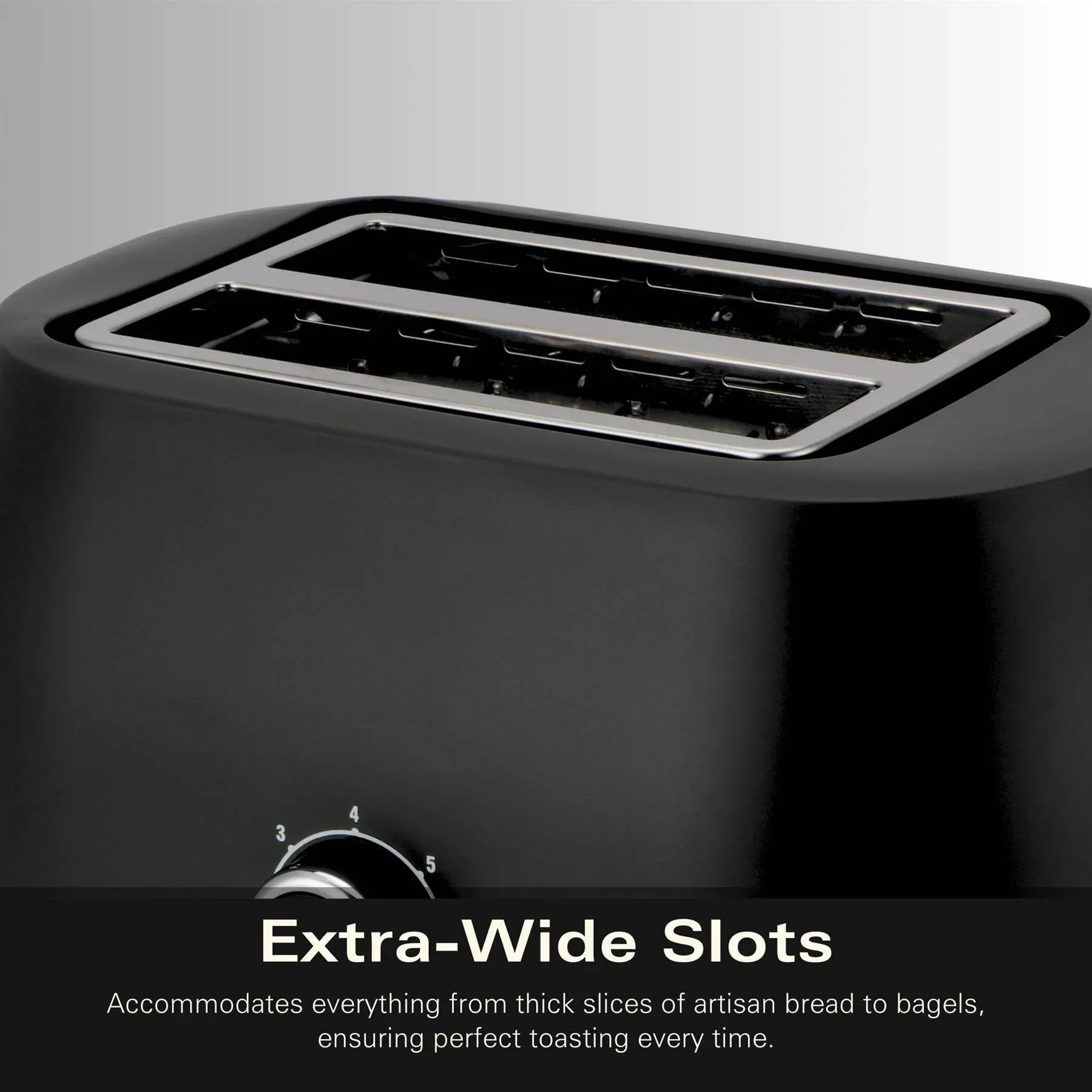 Hamilton Beach Ella 2 Slice Toaster - Matte Black - Image 9