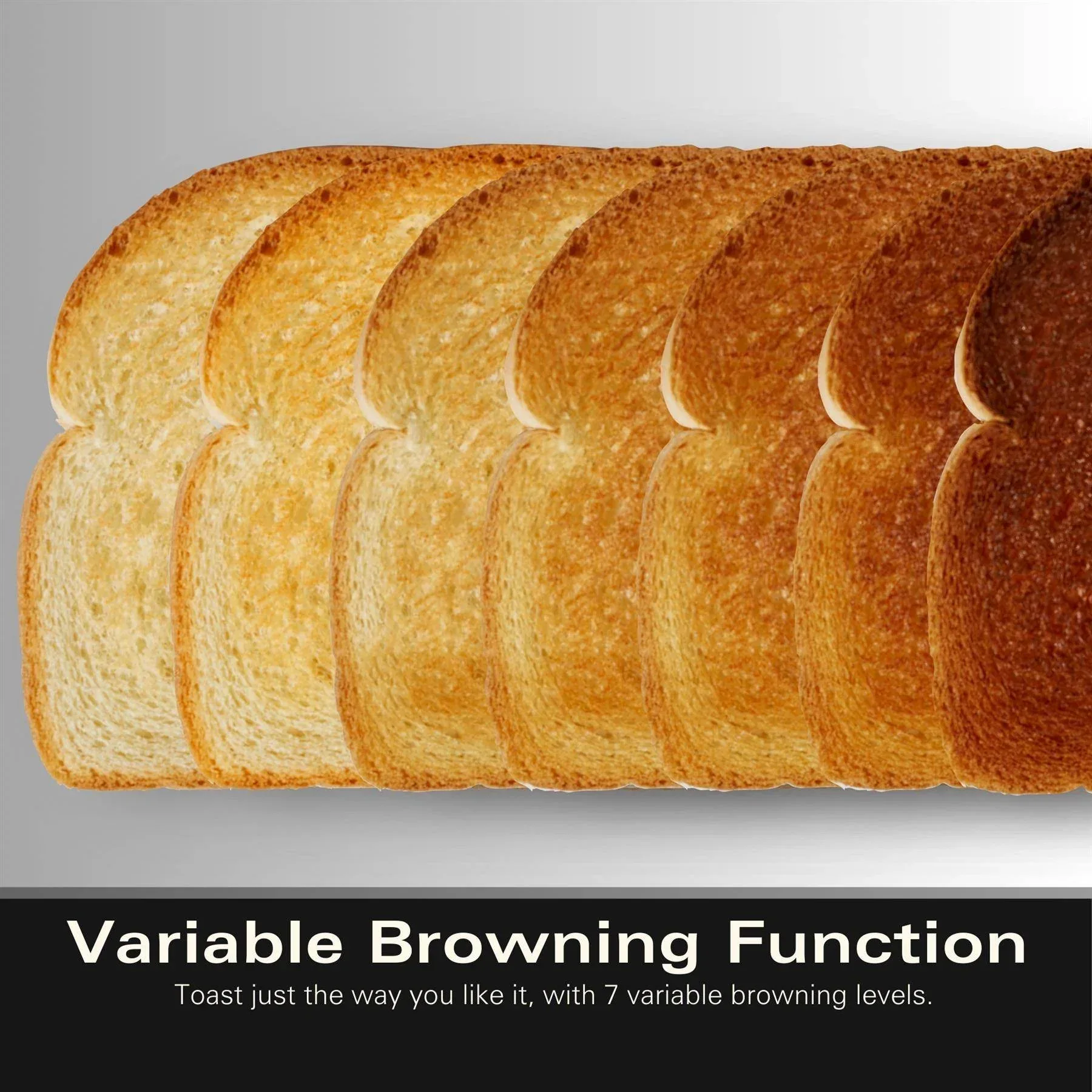 Hamilton Beach Ella 2 Slice Toaster - Matte Red - Image 4