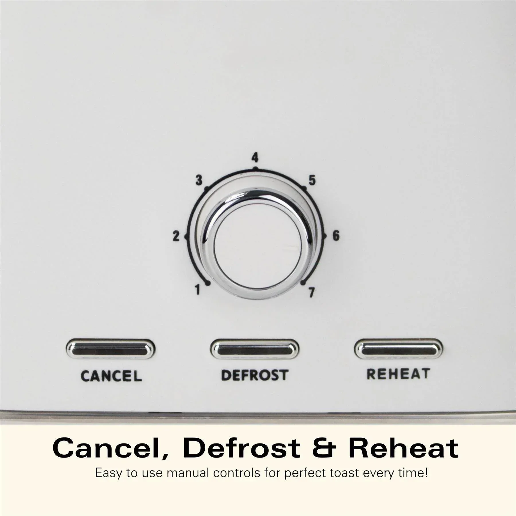 Hamilton Beach Ella 2 Slice Toaster - Matte White - Image 6
