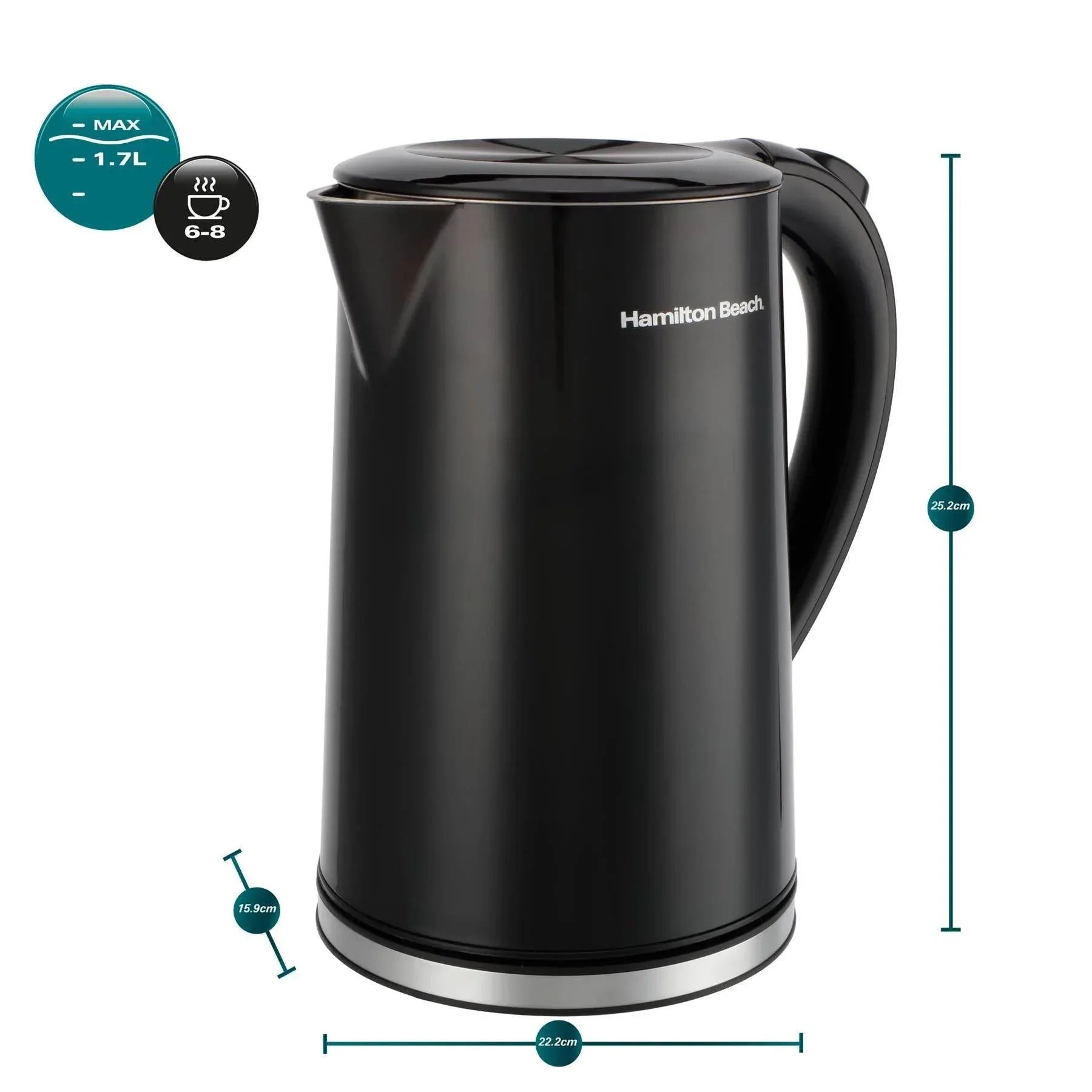 Hamilton Beach FlexiControl Digital Kettle & Toaster Set - Image 3