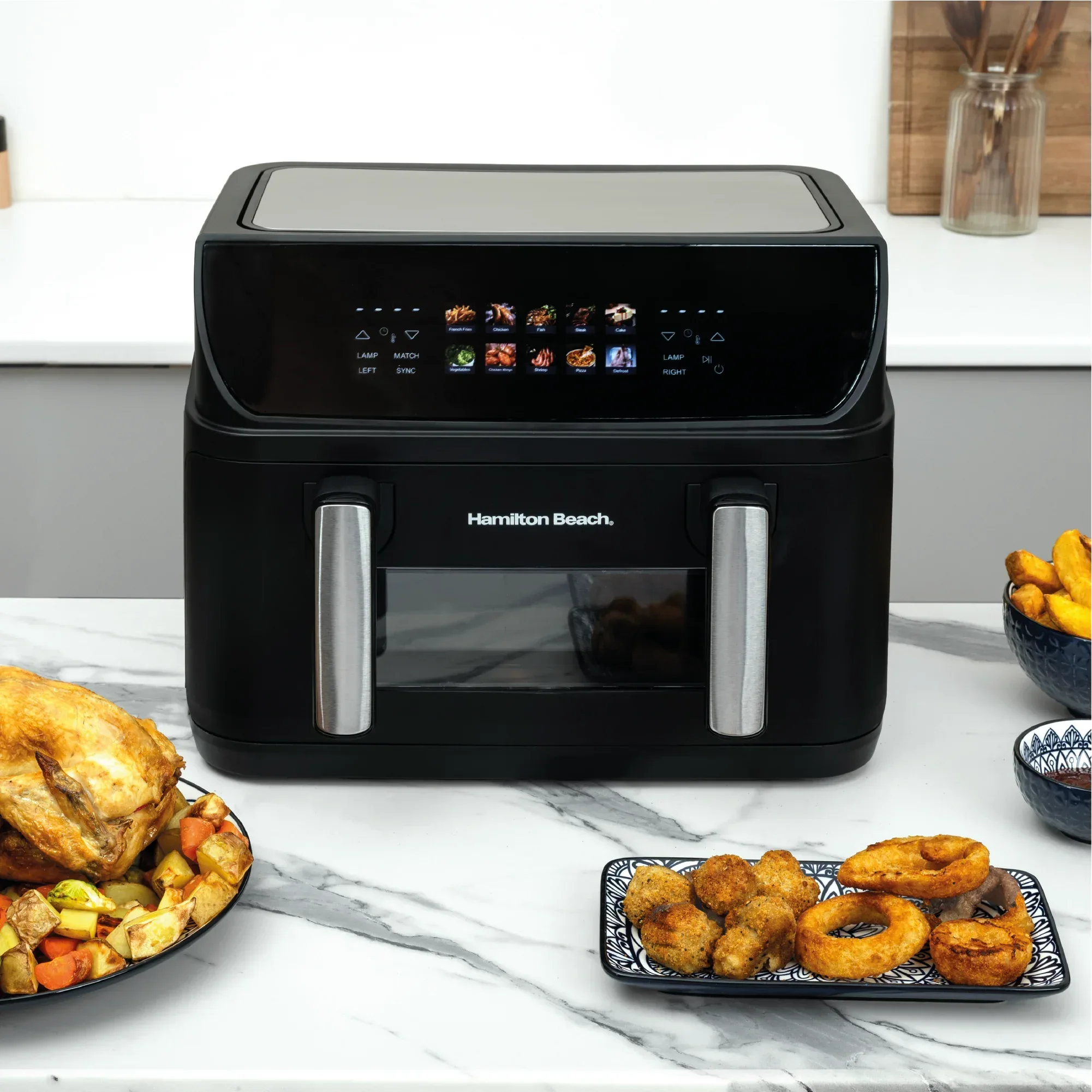 Hamilton Beach FlexiZone 10L Dual Air Fryer - Image 3