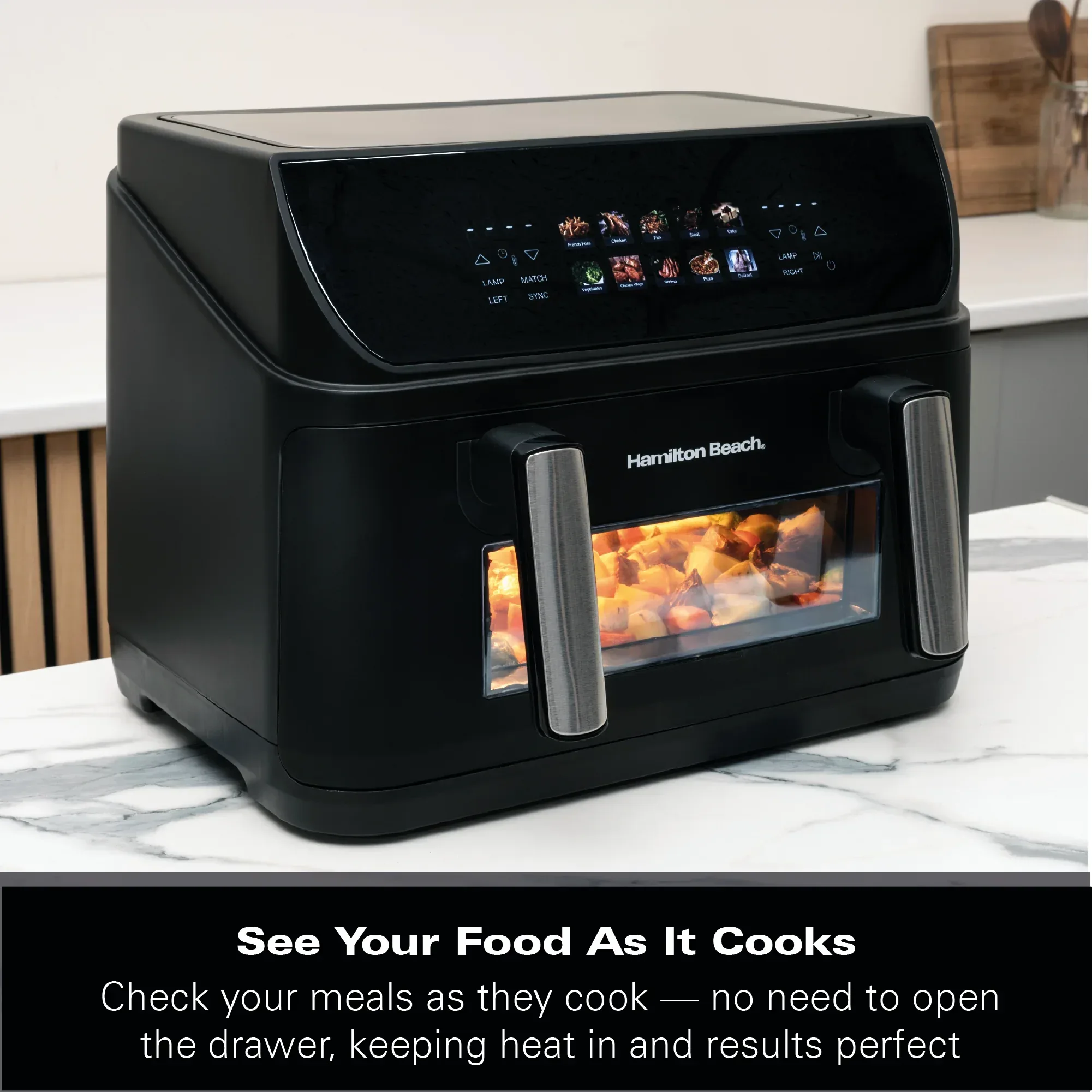 Hamilton Beach FlexiZone 10L Dual Air Fryer - Image 5