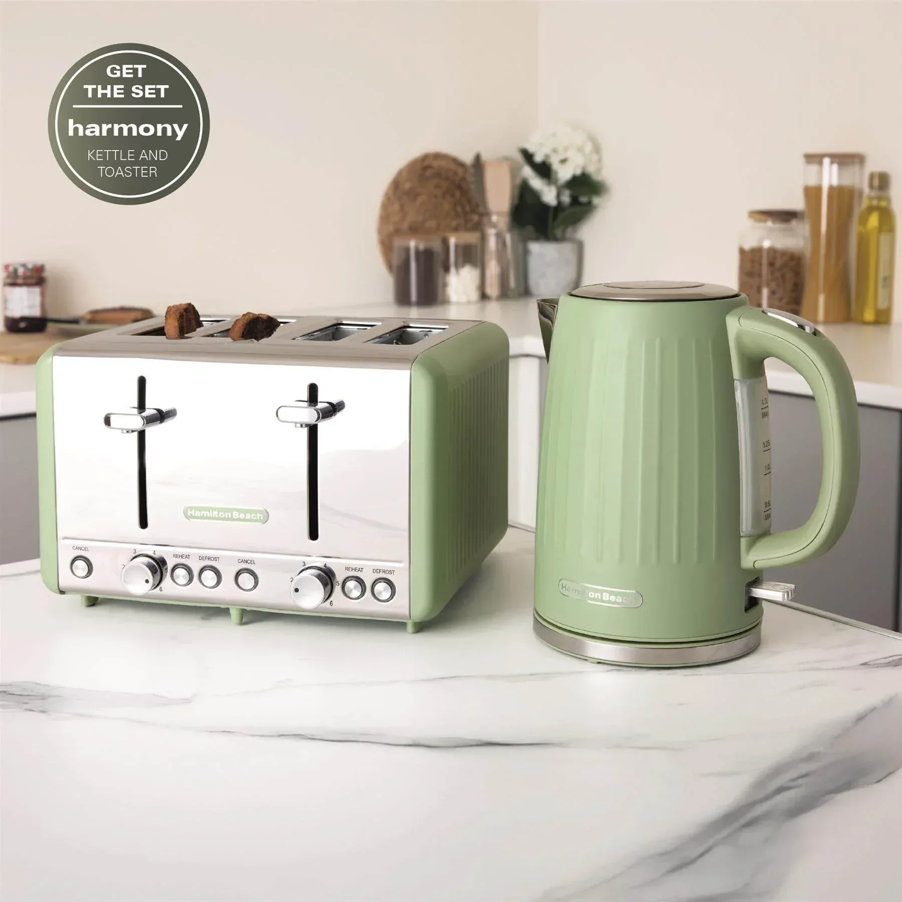 Hamilton Beach Harmony 1.7L Kettle - Matcha - Image 10