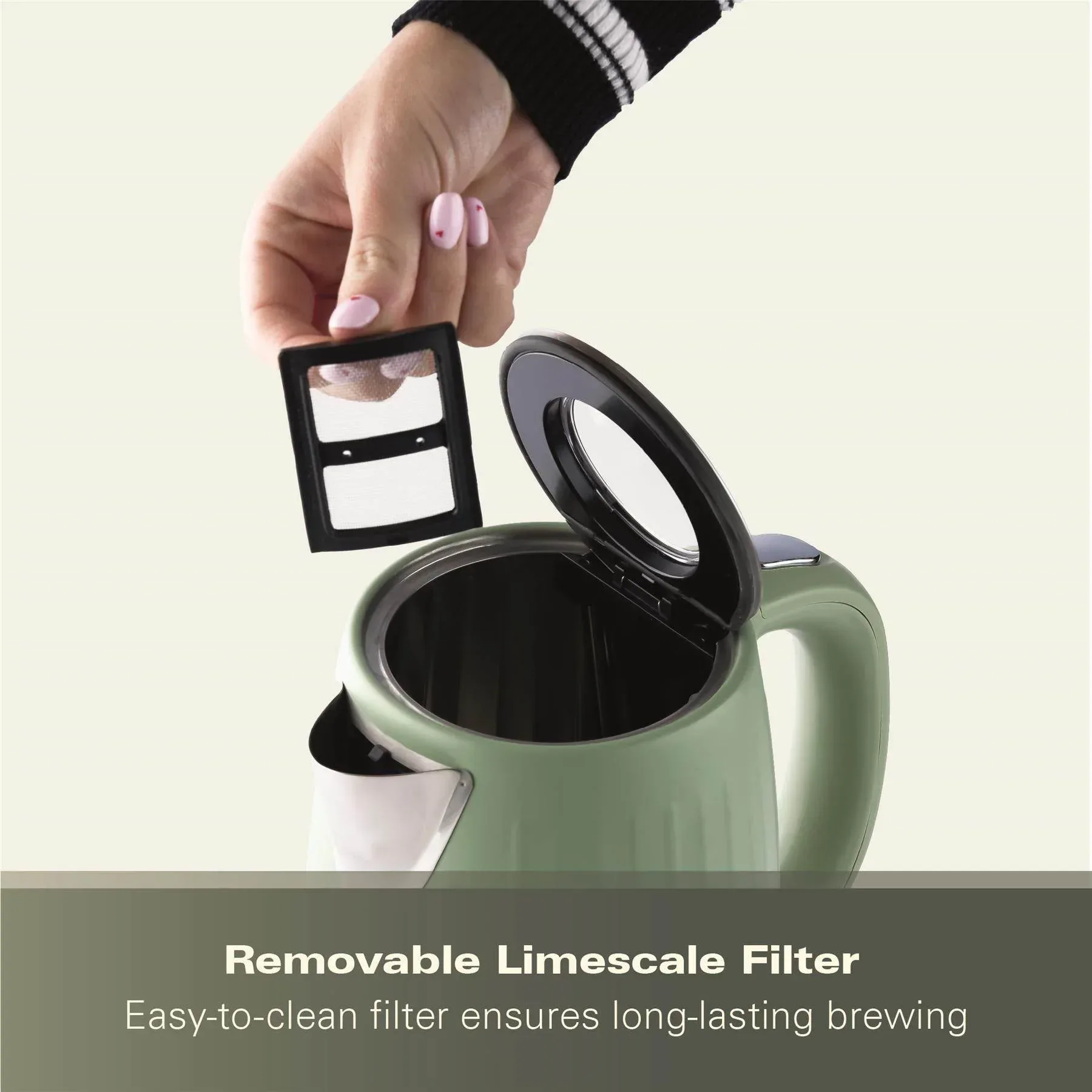 Hamilton Beach Harmony 1.7L Kettle - Matcha - Image 7