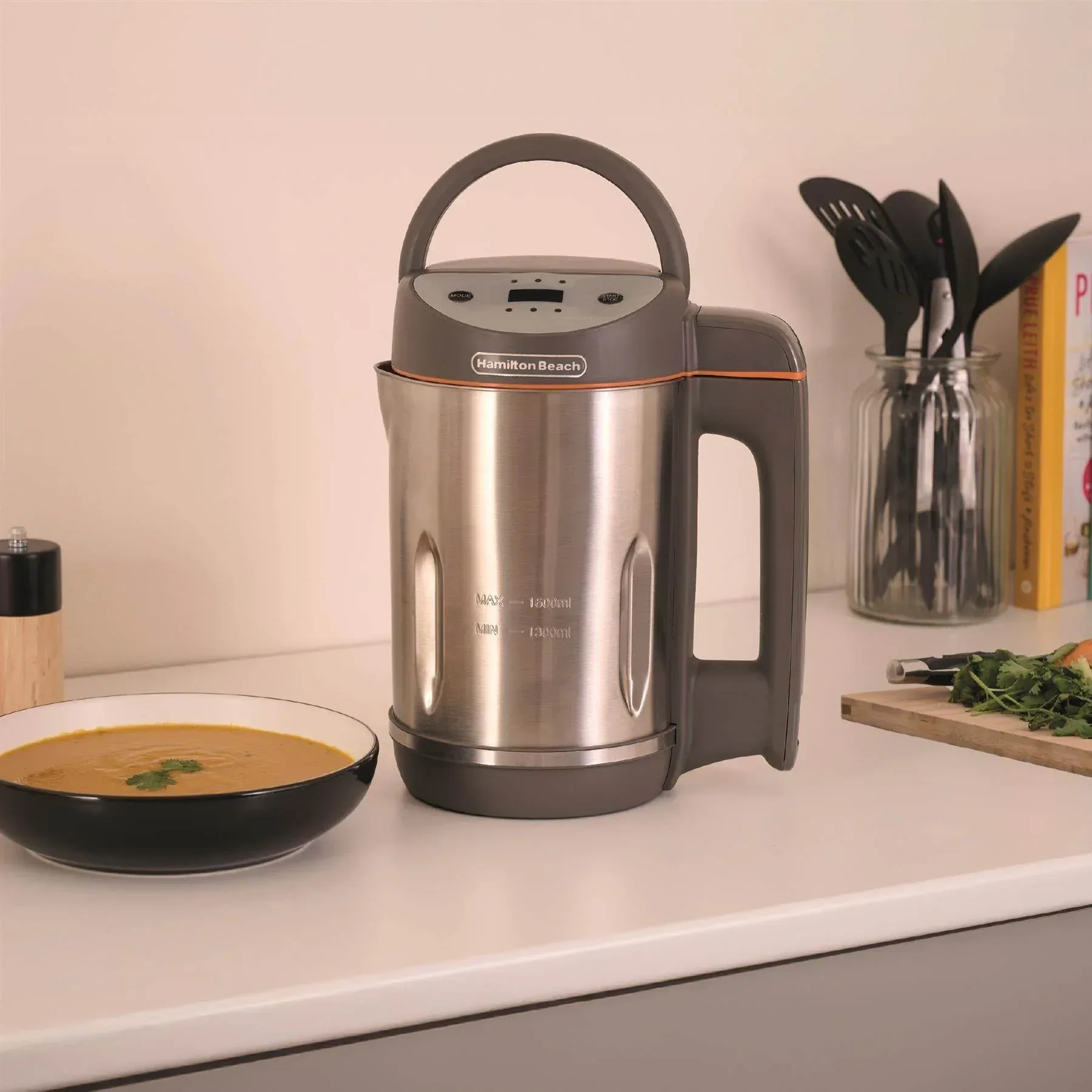 Hamilton Beach Intelligent Pro Soup Maker Plus - Grey - Image 2