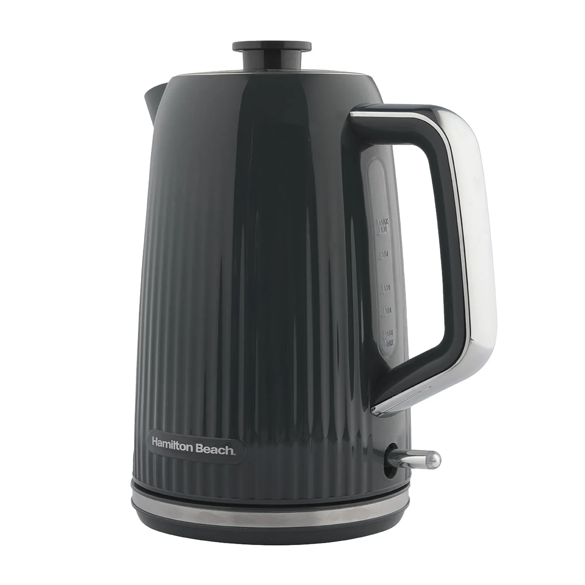 Hamilton Beach Miami 1.7L Kettle Charcoal Grey