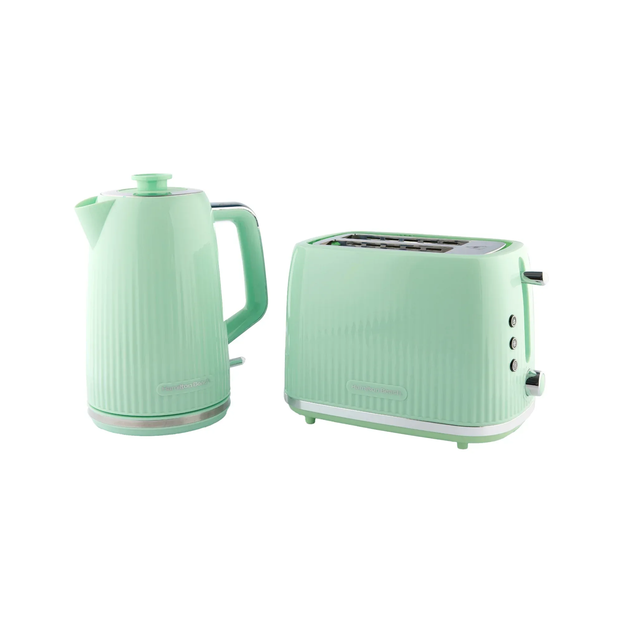Hamilton Beach Miami Kettle & Toaster Set Mojito Mint