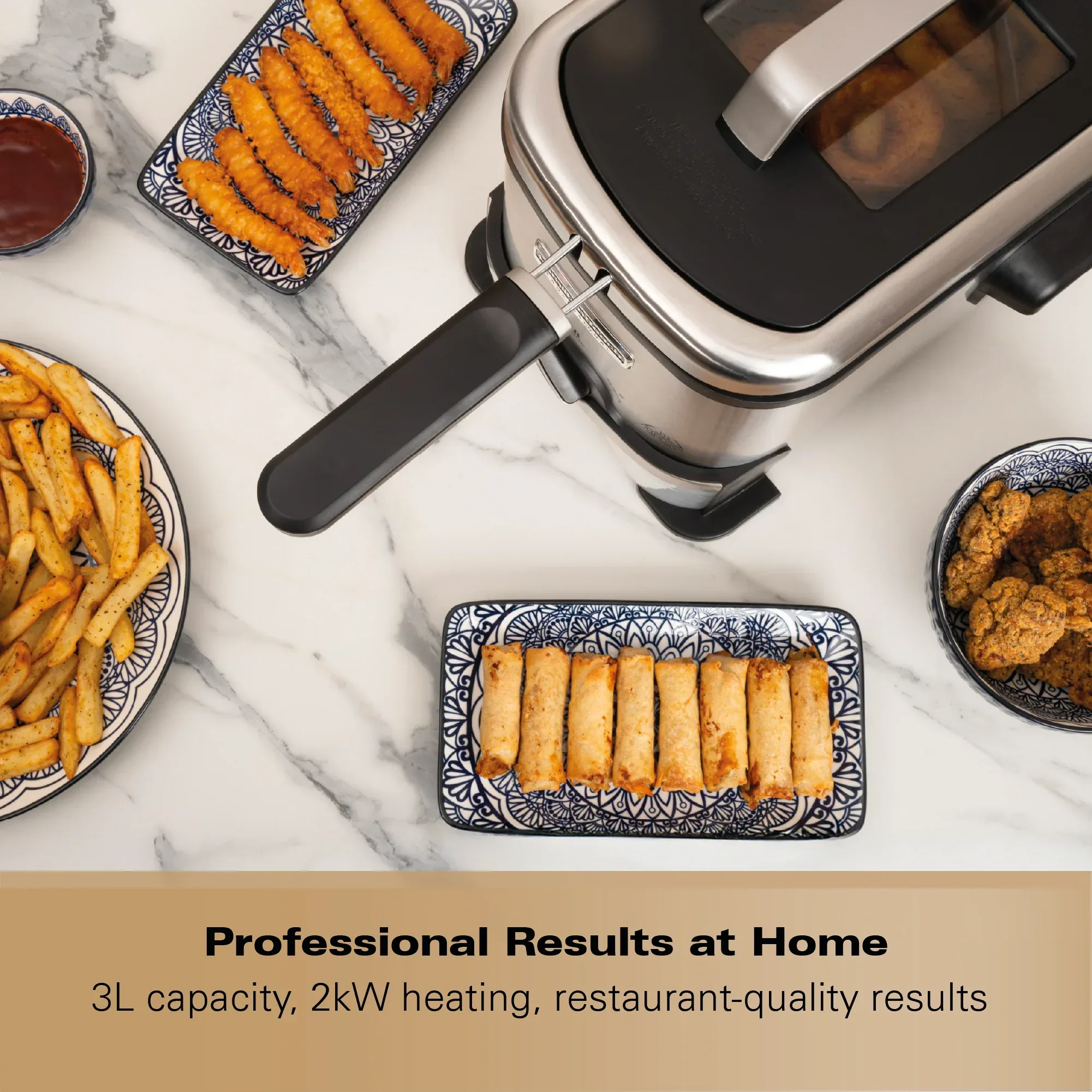 Hamilton Beach Professional PureFry 3L Deep Fat Fryer - Image 3