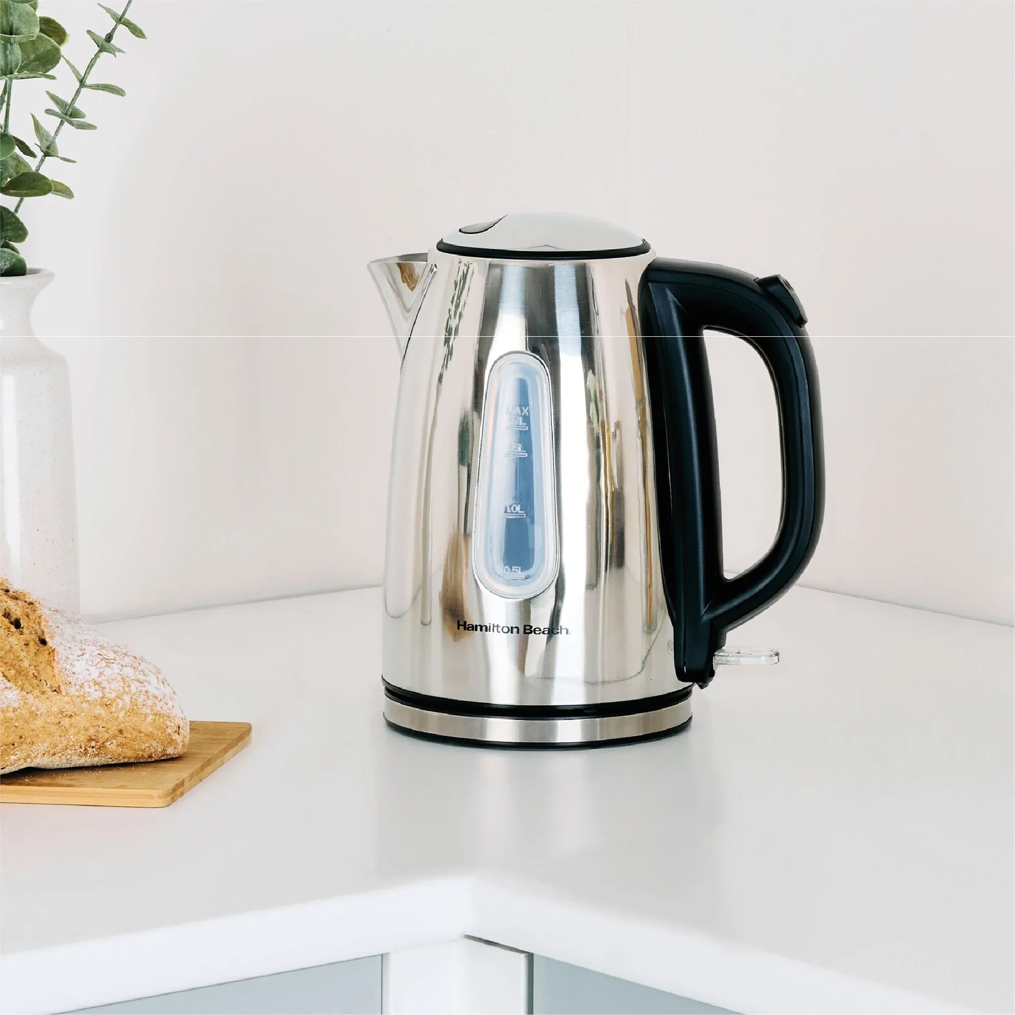 Hamilton Beach Rise Stainless Steel 1.7L Kettle - Polished - Image 9