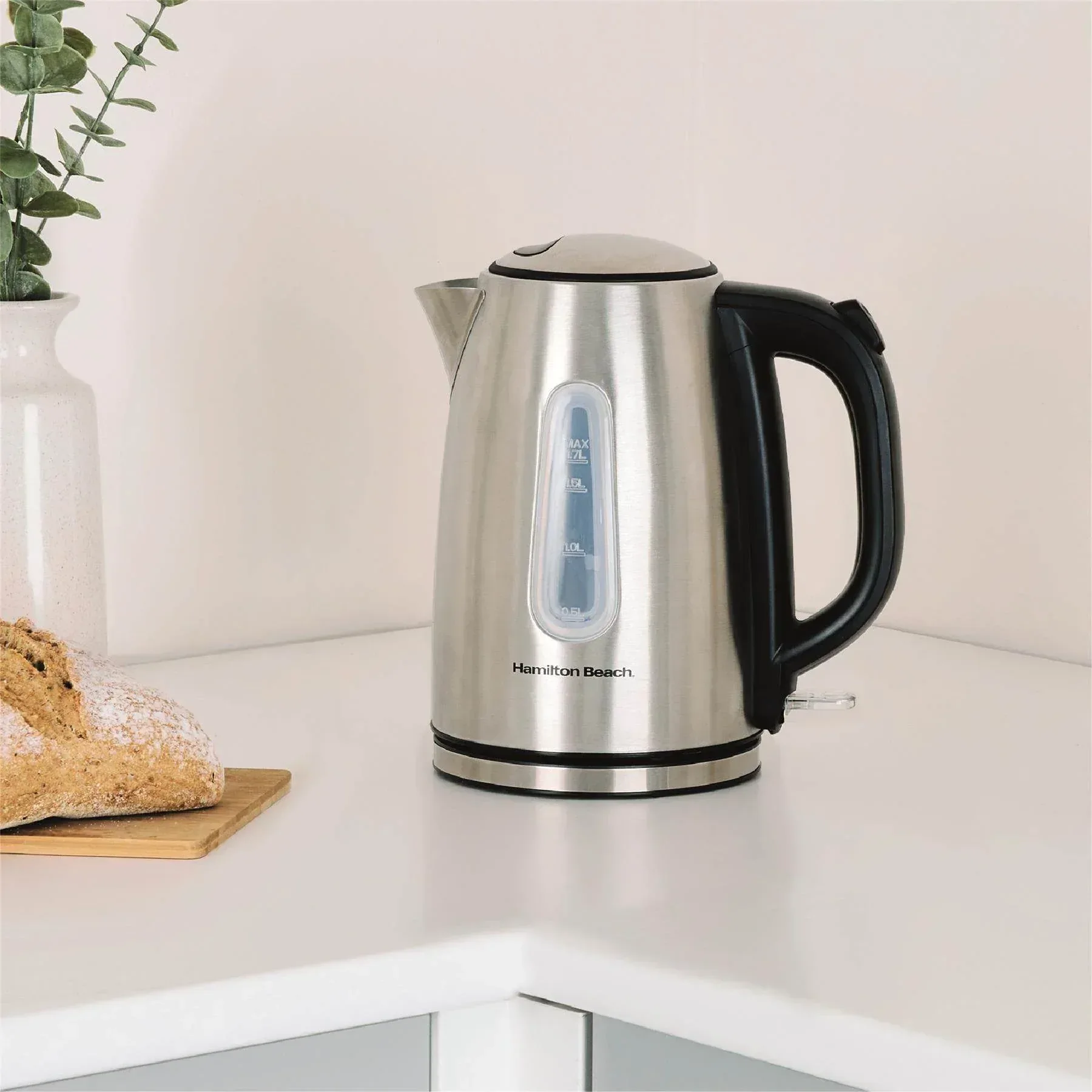 Hamilton Beach Rise Kettle & 2 Slice Toaster Set - Brushed - Image 3