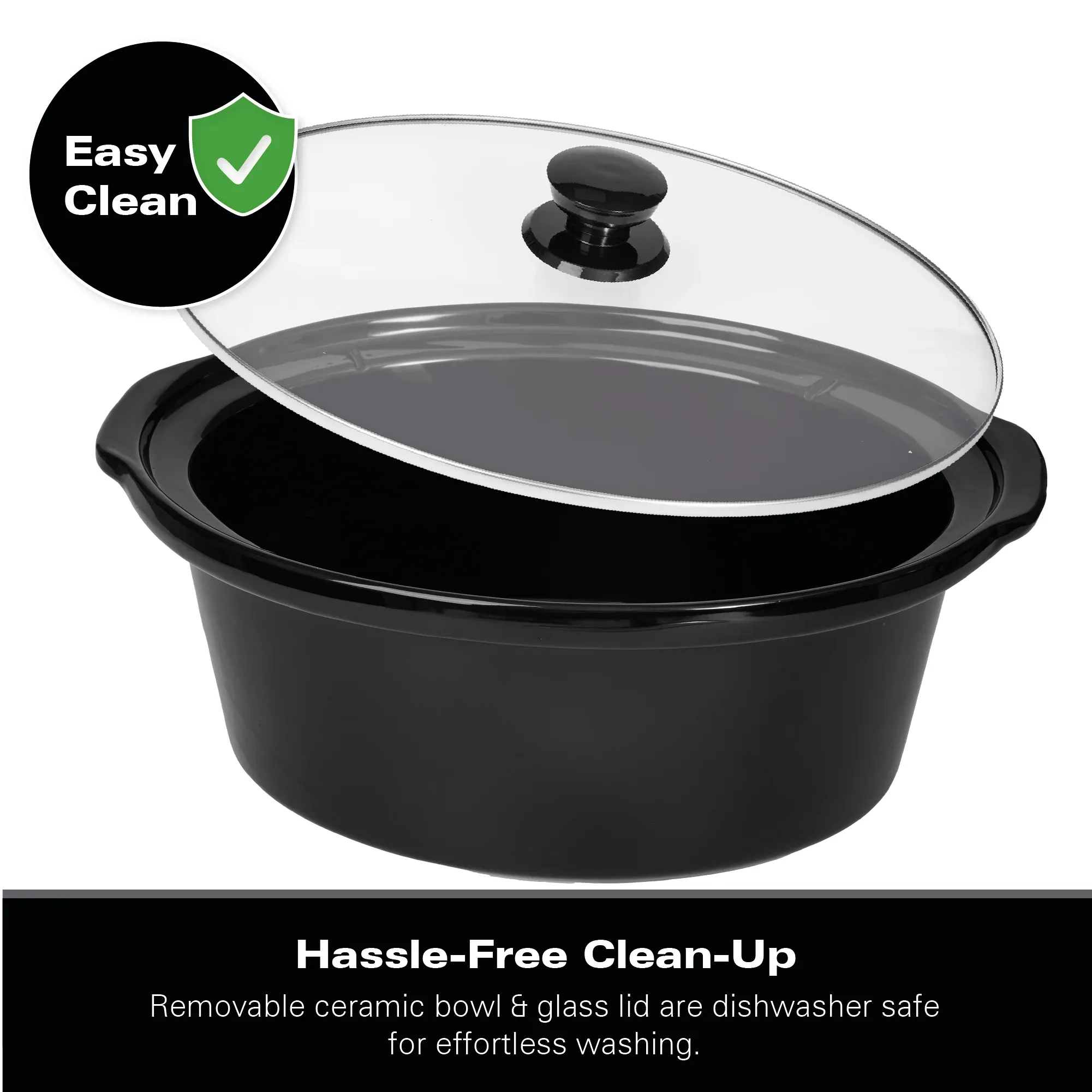 Hamilton Beach 'The Family Favourite' 6.5L Slow Cooker - Black - Image 9